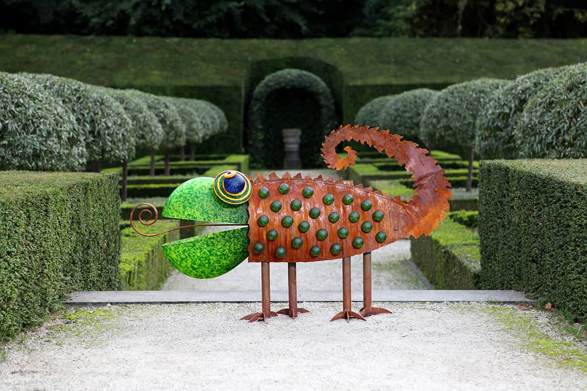 CHAMELEON - outdoor object, garden sculpture, Borowski OUTDOOR OBJECTS