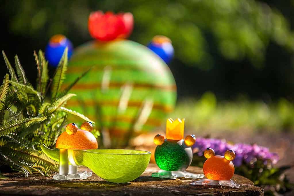 Borowski Glass Art Studio】ガラス プレート Borowski Glass Studio